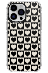 Checkered Heart - Apple iPhone 14 Pro Max