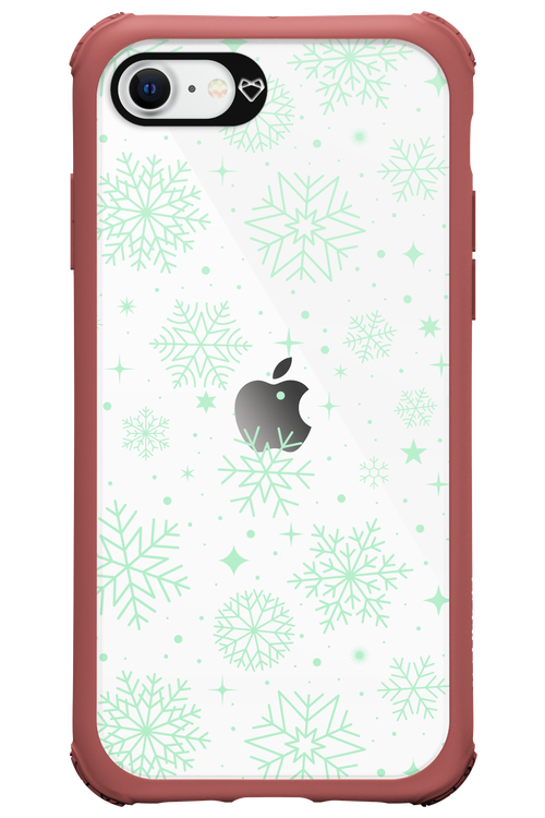 Tiffany's Snowflakes - Apple iPhone SE 2020