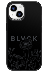 Black Flowers - Apple iPhone 15