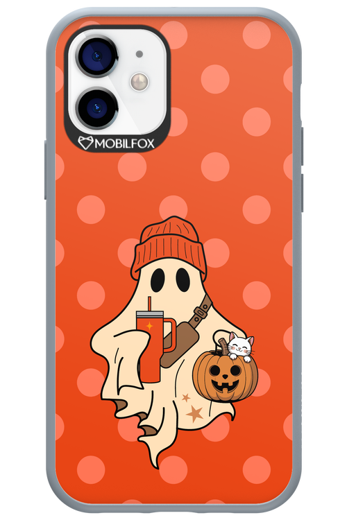 Ghost Girl (Orange) - Apple iPhone 12