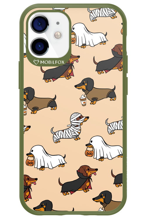 Scary Dachshund - Apple iPhone 12 Mini