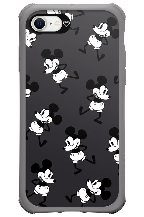 Iconic Mouse (antracite pattern) - Apple iPhone SE 2022