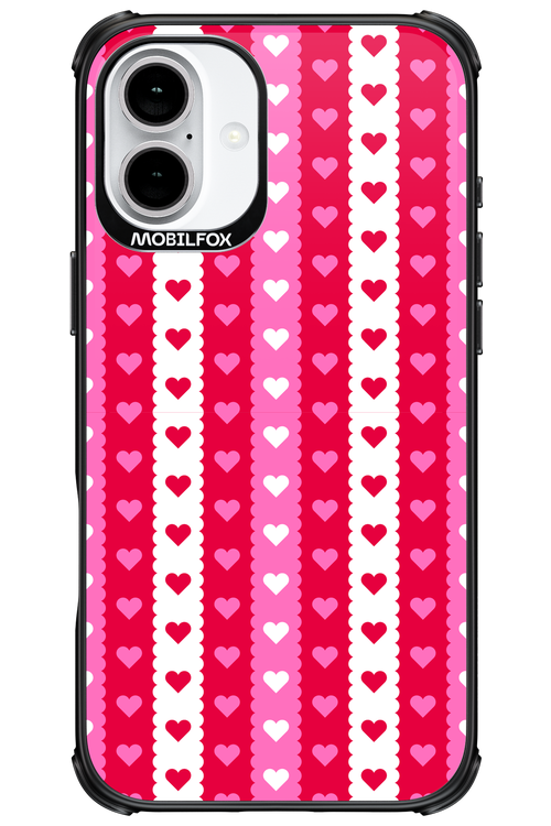 Christmas Heart Biscuit - Apple iPhone 16 Plus