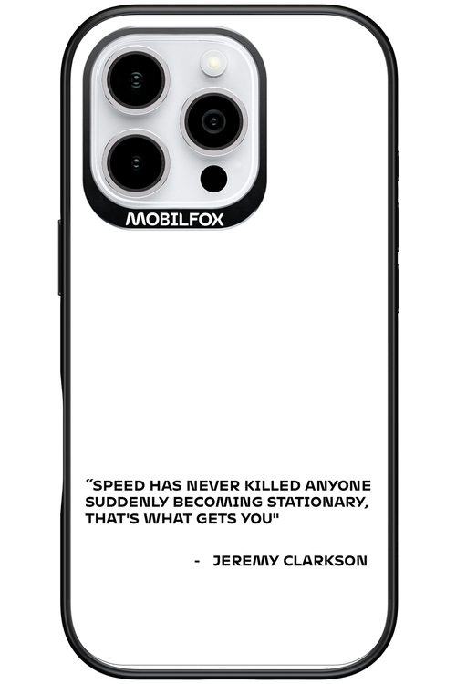 Speed Philosophy 2.0 - Apple iPhone 16 Pro