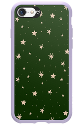 Forest Green Stars - Apple iPhone 8