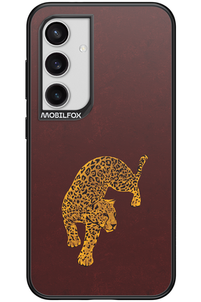 Burgundy Leopard - Samsung Galaxy S24