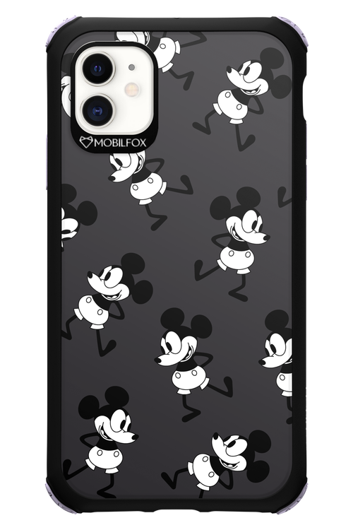 Iconic Mouse (antracite pattern) - Apple iPhone 11