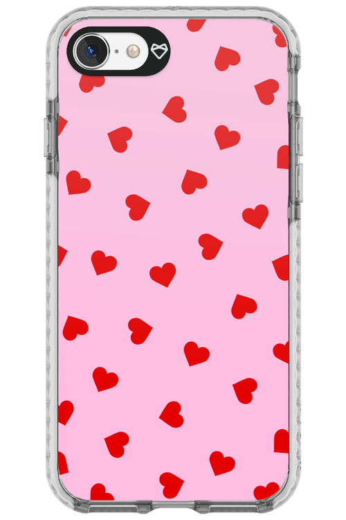 Sprinkle Heart Pink - Apple iPhone 7