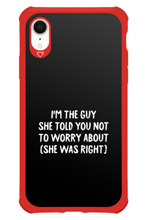 She was right - Apple iPhone XR