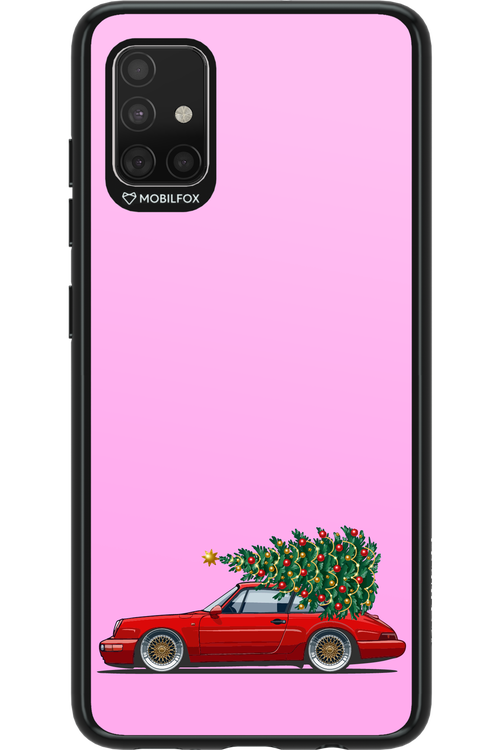 XMAS Car Pink - Samsung Galaxy A51