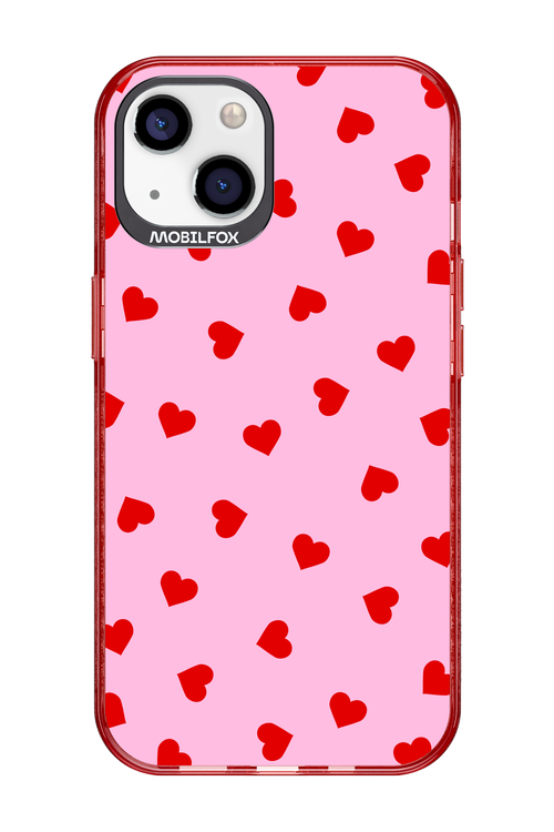 Sprinkle Heart Pink - Apple iPhone 13