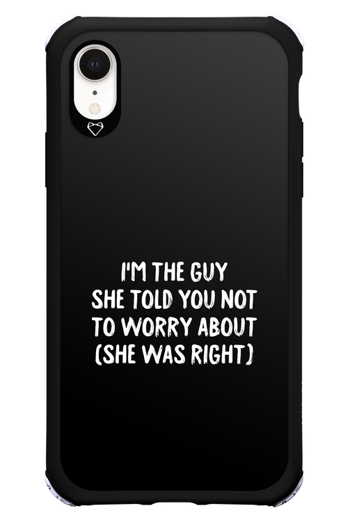She was right 2.0 - Apple iPhone XR