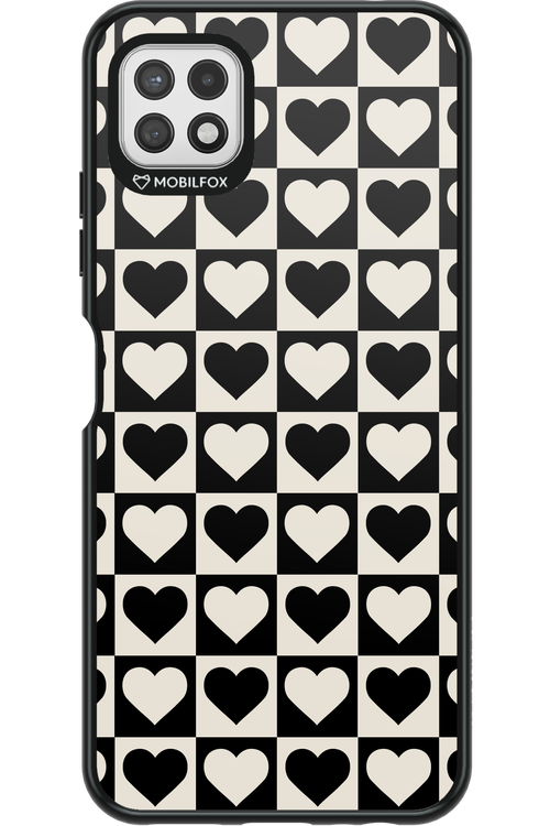 Checkered Heart - Samsung Galaxy A22 5G