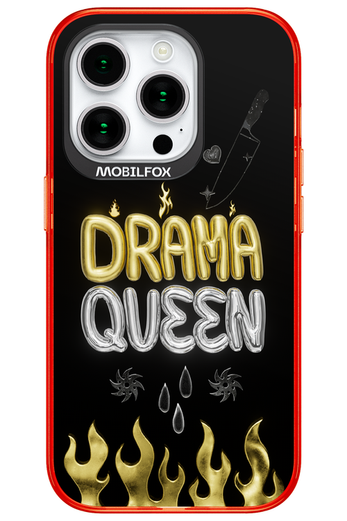 Drama Queen Black - Apple iPhone 15 Pro