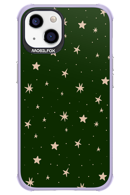 Forest Green Stars - Apple iPhone 13