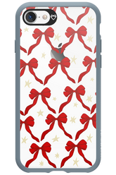 Bow & Stars (Transparent) - Apple iPhone 8