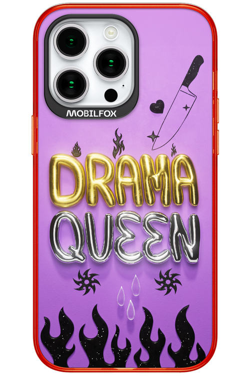 Drama Queen Purple - Apple iPhone 15 Pro Max