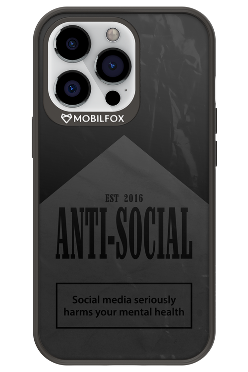 ANTI-SOCIAL (BLVCK) 2.0 - Apple iPhone 13 Pro