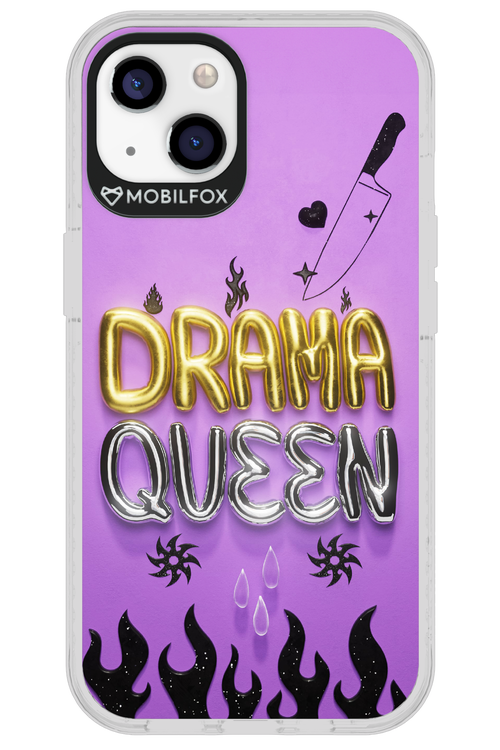 Drama Queen Purple - Apple iPhone 13