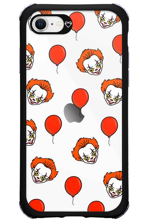 Mystery Clown (Transparent) - Apple iPhone SE 2020