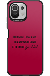 Guest List - Xiaomi Mi 11 Lite (2021)