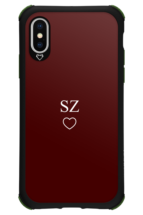 SZ Burgundia 2.0 - Apple iPhone X