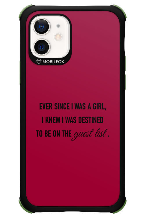 Guest List - Apple iPhone 12