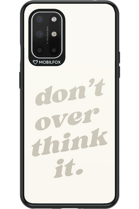 No OverThink - OnePlus 8T