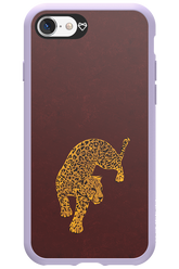 Burgundy Leopard - Apple iPhone 8