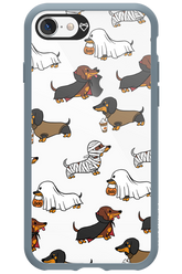 Scary Dachshund (Transparent) - Apple iPhone 8