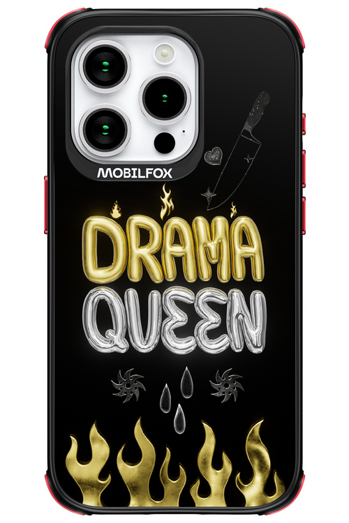 Drama Queen Black - Apple iPhone 15 Pro