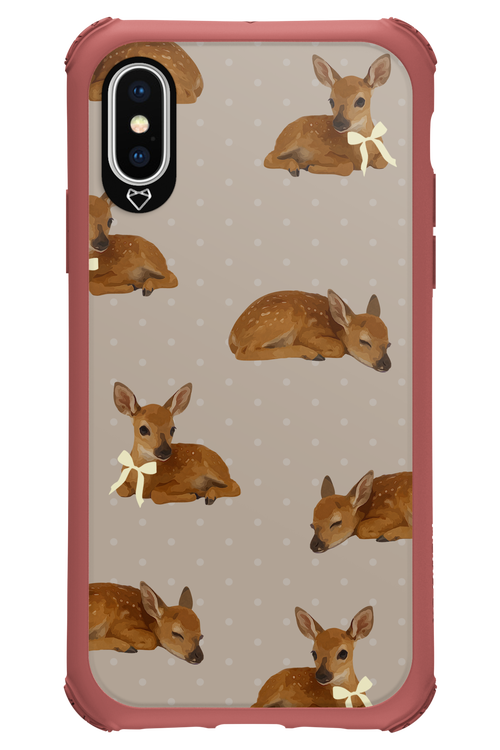 Deer and Dots - Apple iPhone XS