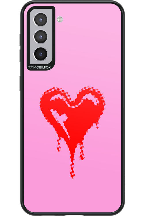 Heart Pink - Samsung Galaxy S21+