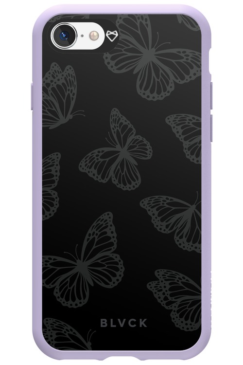 Black Butterflies - Apple iPhone SE 2020