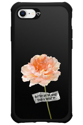 Flower Black - Apple iPhone SE 2022