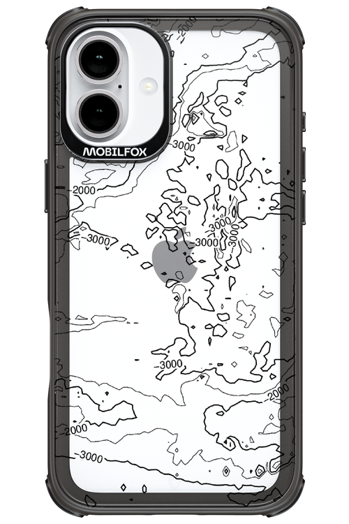 Contour Map - Apple iPhone 16 Plus