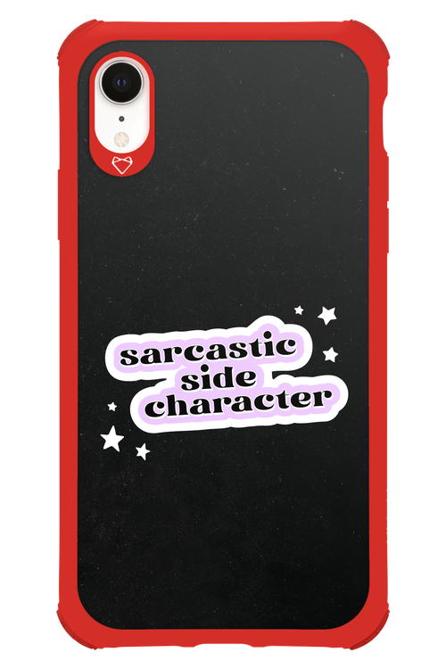 Sarcastic Black - Apple iPhone XR