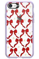 Bow & Stars (Transparent) - Apple iPhone 8