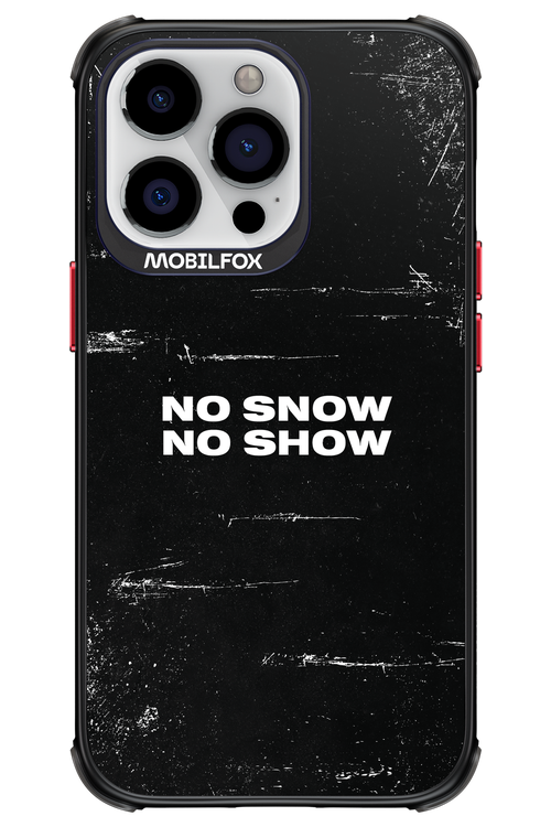 No snow, no show - Apple iPhone 13 Pro