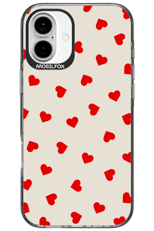 Sprinkle Heart - Apple iPhone 16 Plus