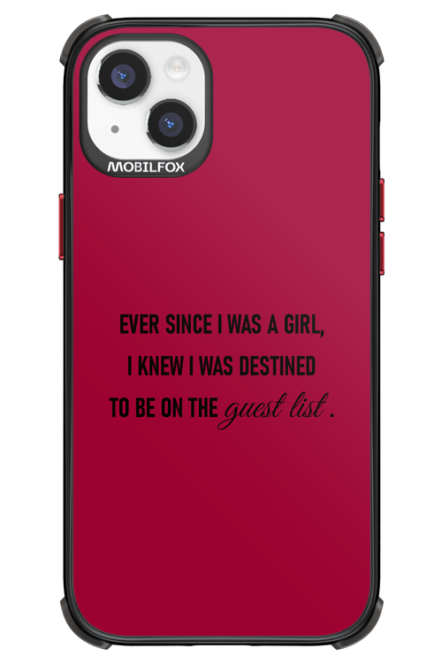 Guest List - Apple iPhone 14 Plus