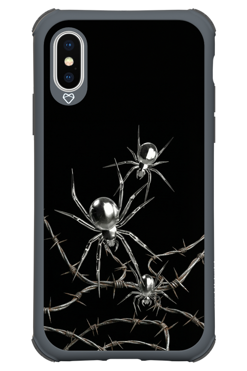 Silver Spiderz 2.0 - Apple iPhone X