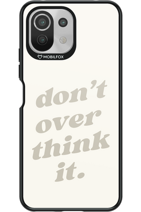 No OverThink - Xiaomi Mi 11 Lite (2021)