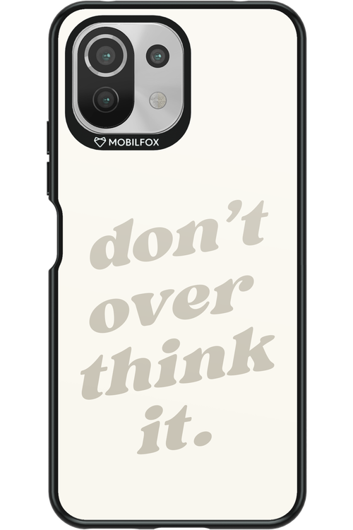 No OverThink - Xiaomi Mi 11 Lite (2021)