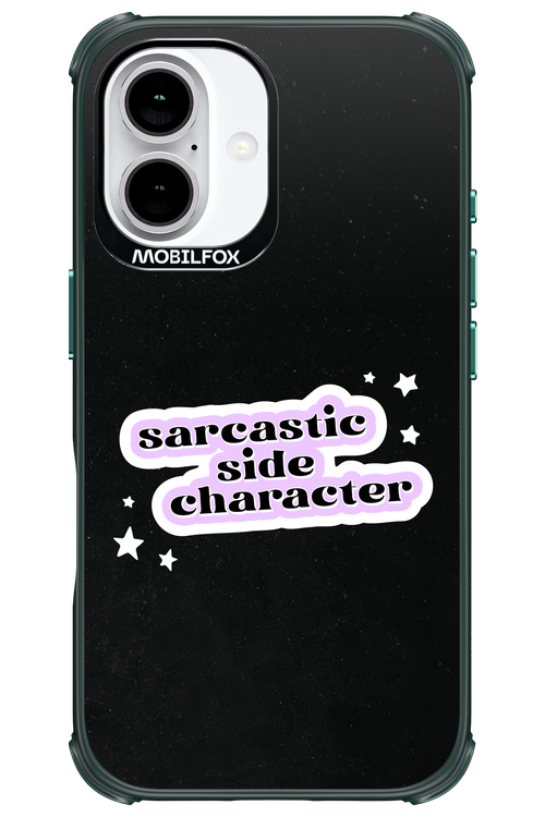 Sarcastic Black - Apple iPhone 16