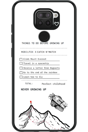 things to do before growing up - Xiaomi Redmi Note 9