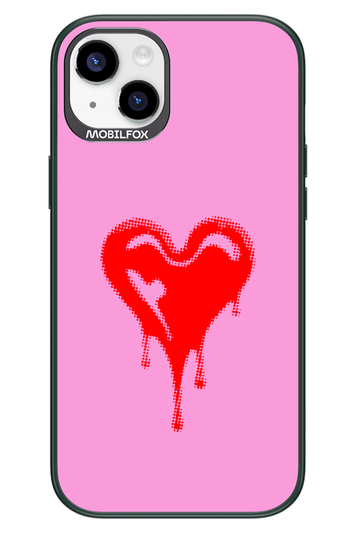 Heart Pink - Apple iPhone 14 Plus