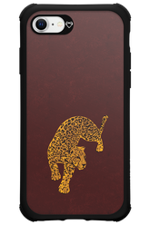 Burgundy Leopard - Apple iPhone SE 2020