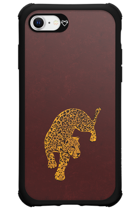 Burgundy Leopard - Apple iPhone SE 2020