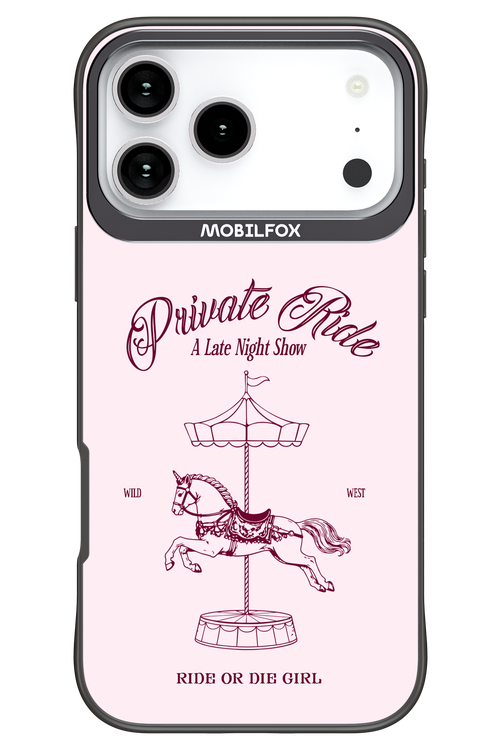 Private Ride 2.0 - Apple iPhone 17 Pro Max